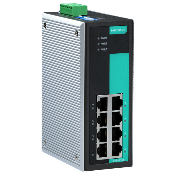 EDS-G308 New MOXA EDS-G308 Series Ethernet Switches